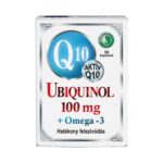 Dr. Chen Q10 Ubiquinol 100mg + Omega 3 – aktívny Q10- účinnejšie vstrebávanie 30ks